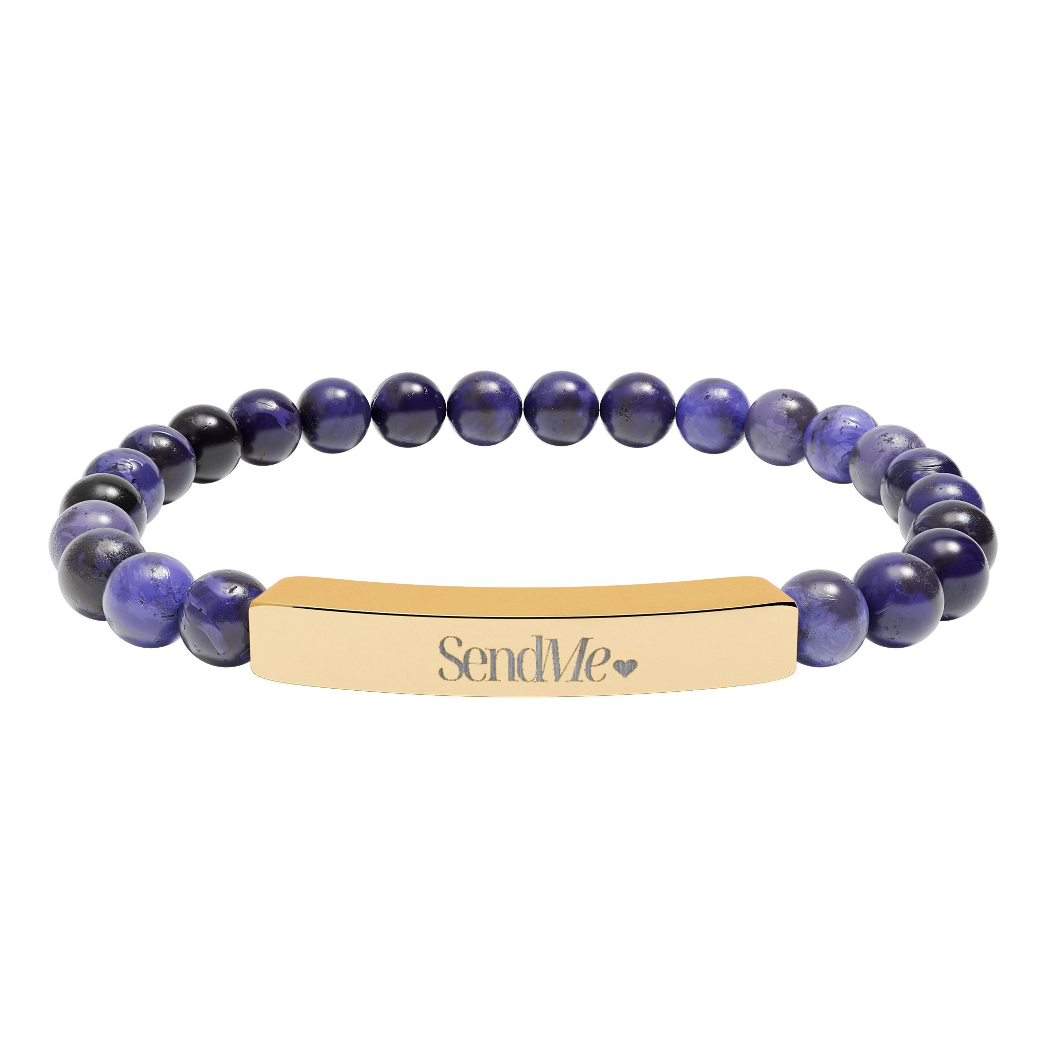 Natural Stone Bead Bracelet