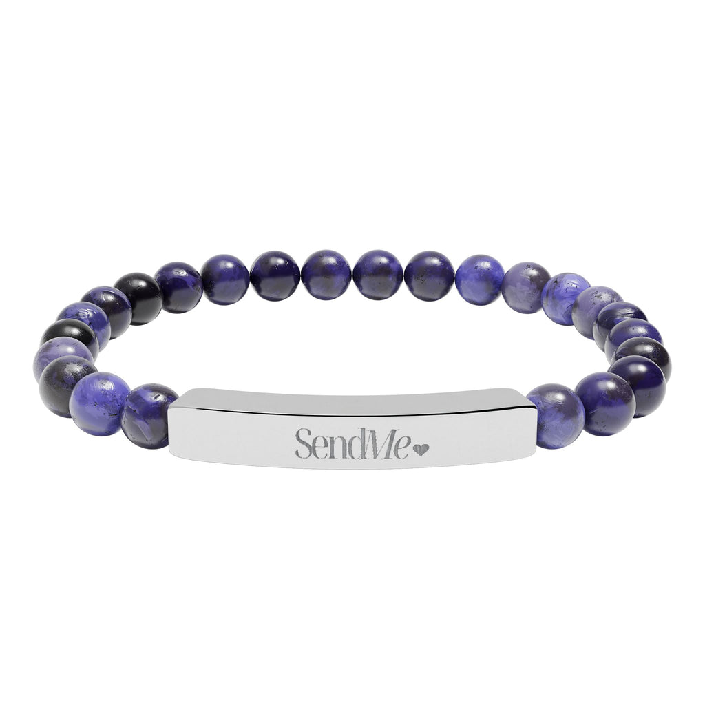 Natural Stone Bead Bracelet