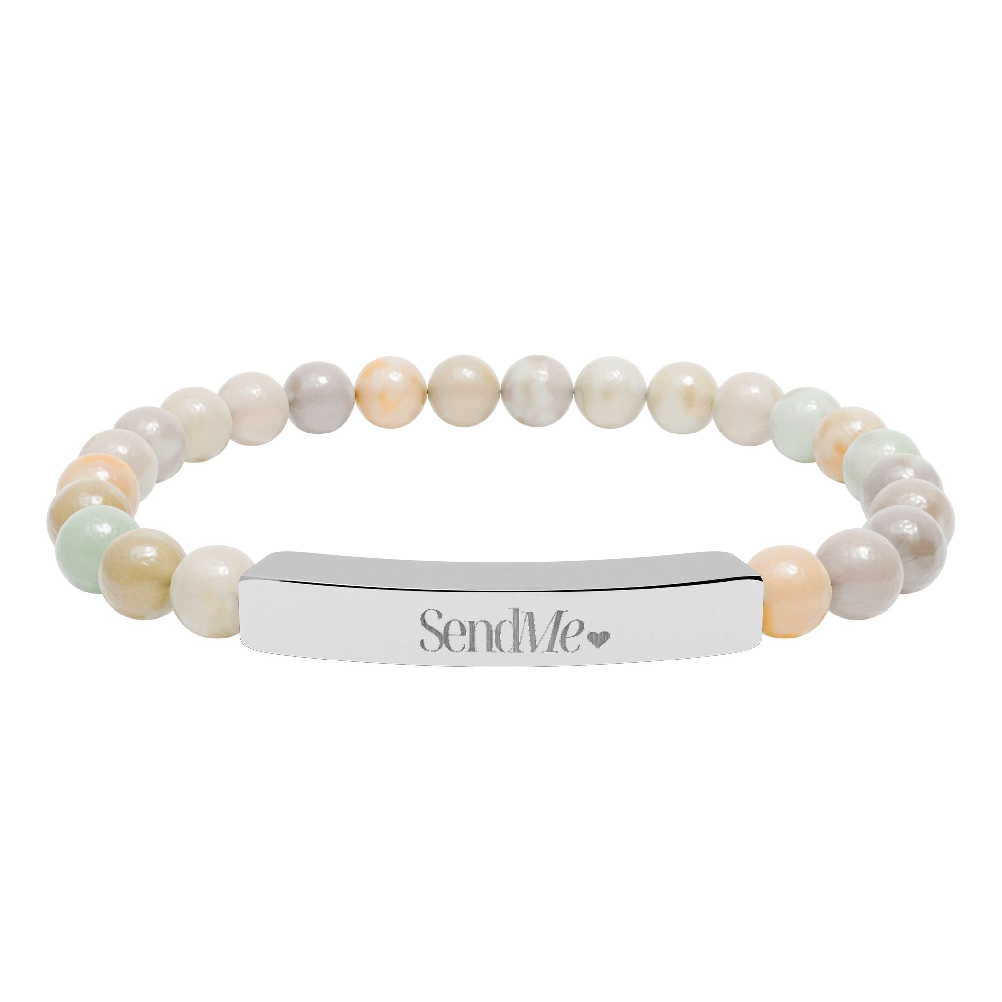 Natural Stone Bead Bracelet