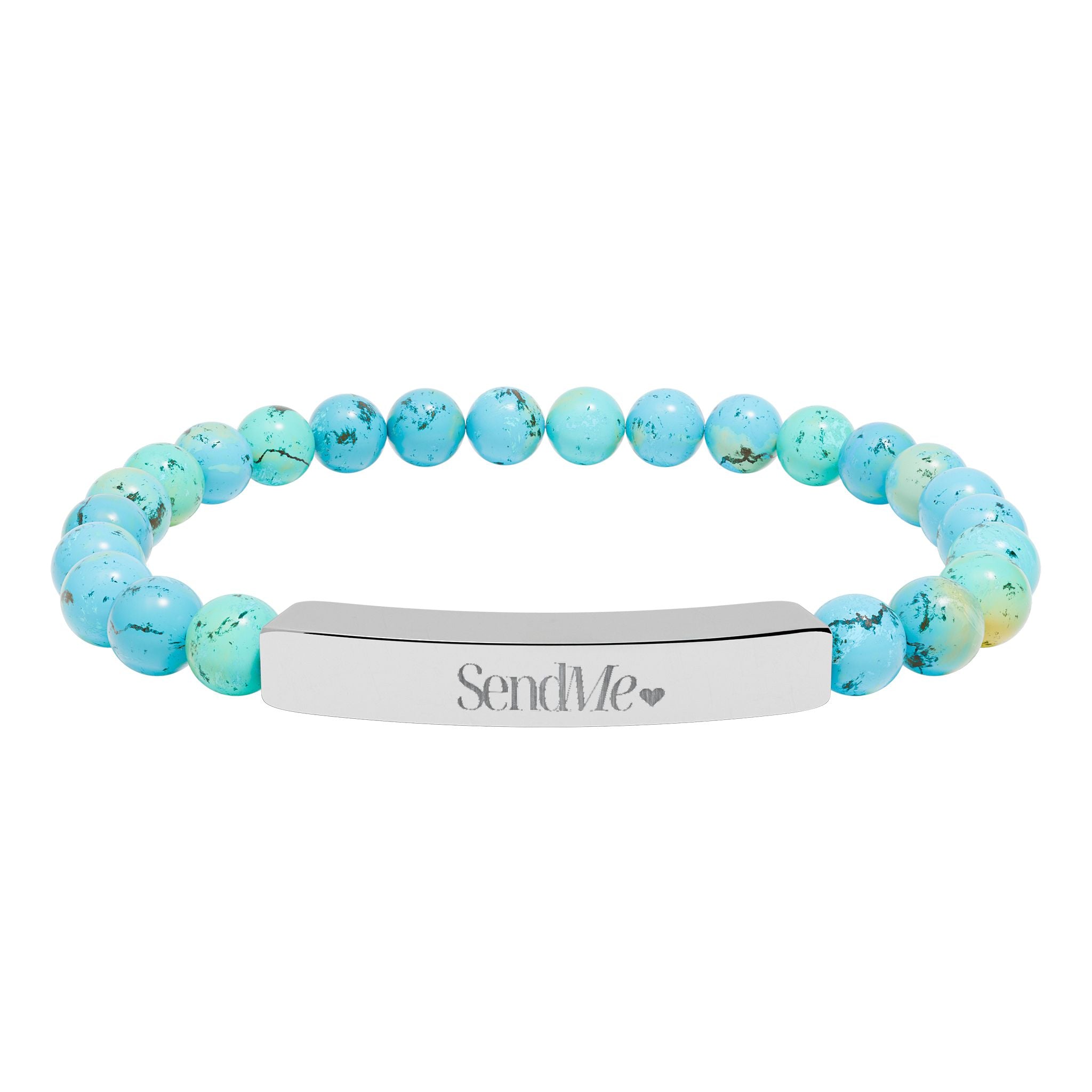 Natural Stone Bead Bracelet