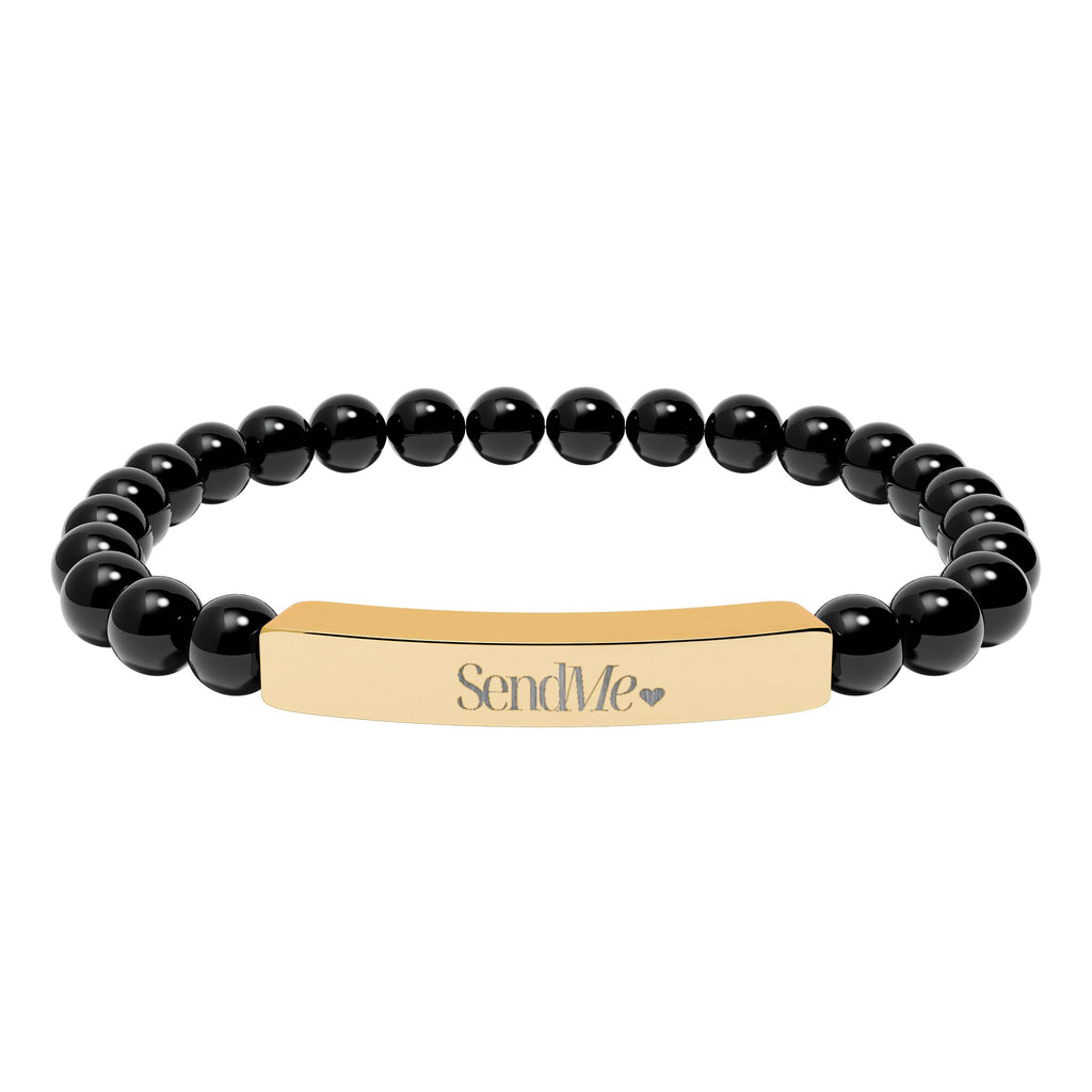 Natural Stone Bead Bracelet