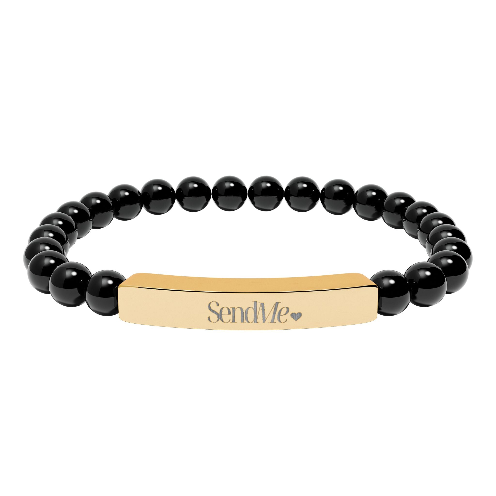 Natural Stone Bead Bracelet