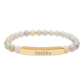 Natural Stone Bead Bracelet