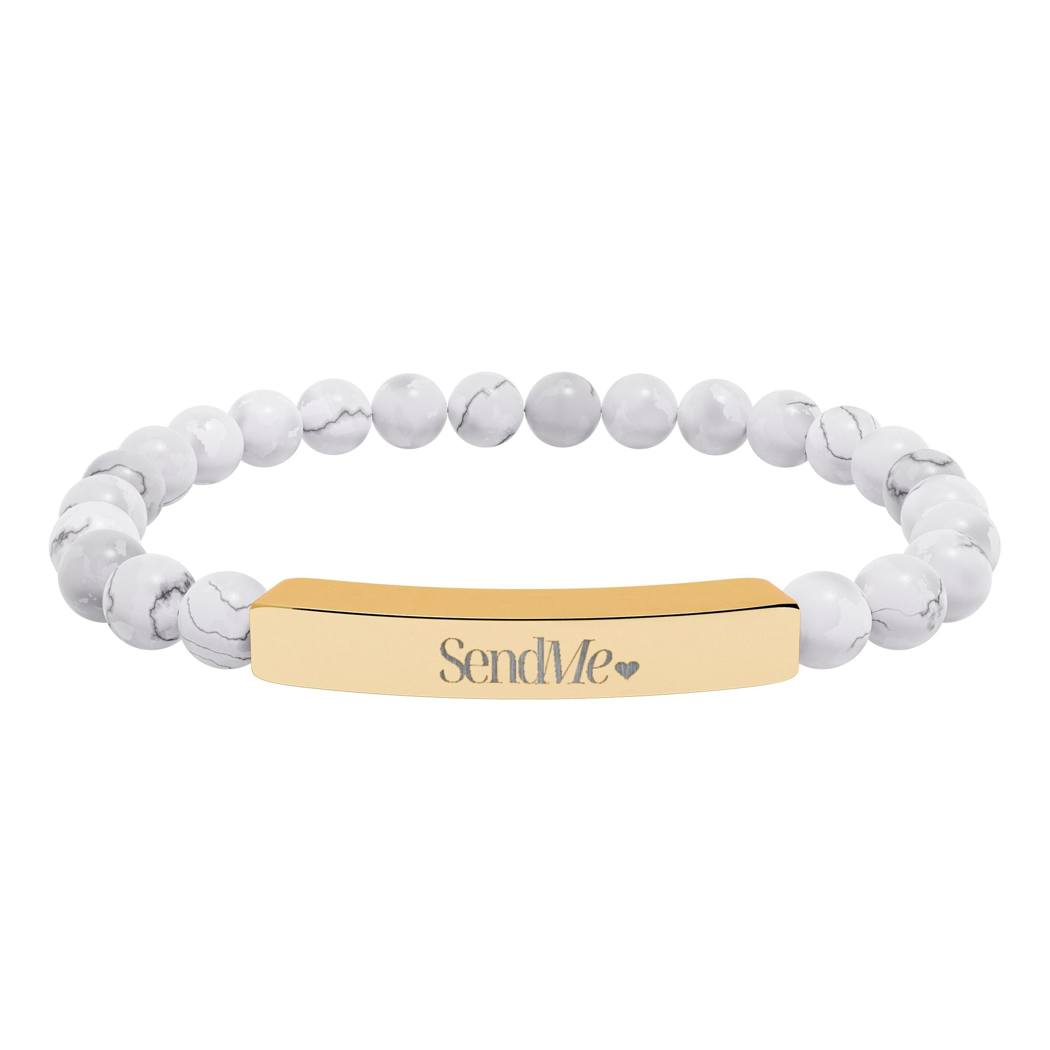 Natural Stone Bead Bracelet