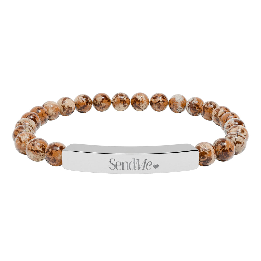 Natural Stone Bead Bracelet