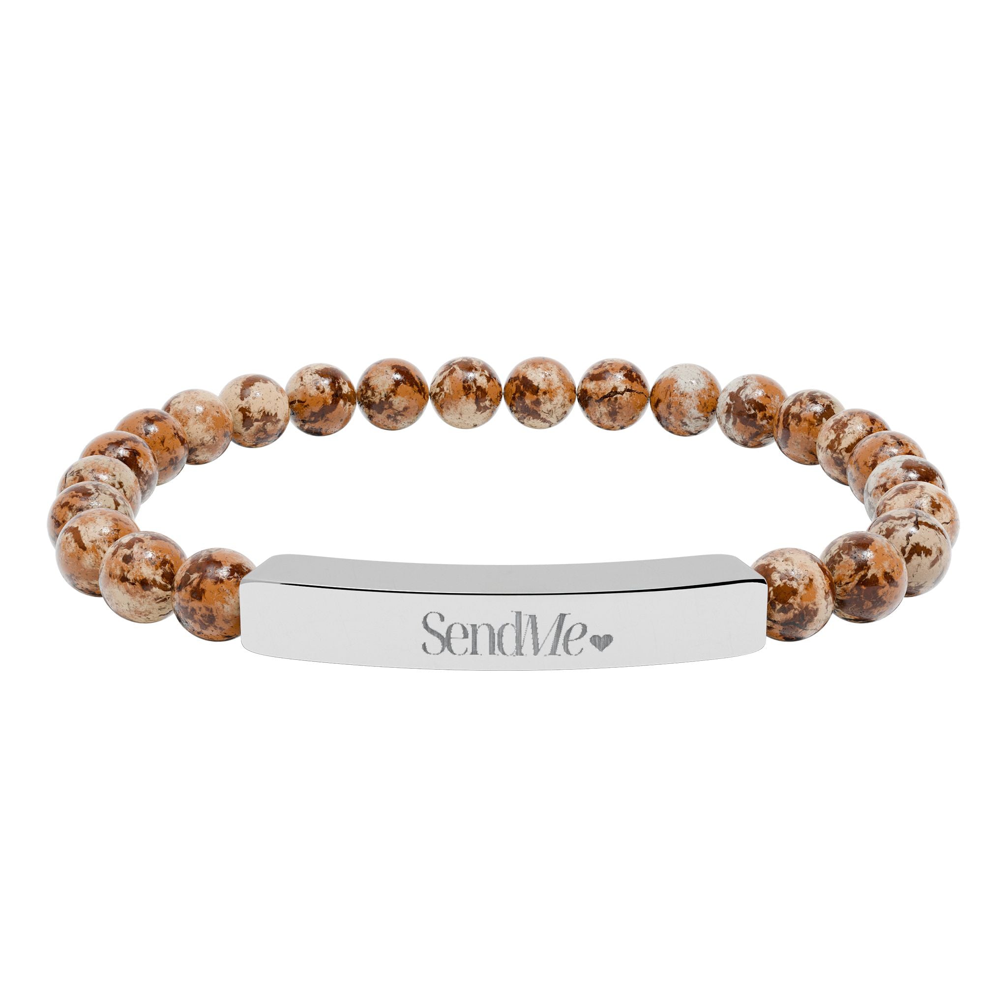 Natural Stone Bead Bracelet